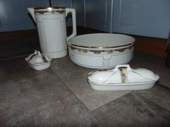 art deco washing set set of 3 7