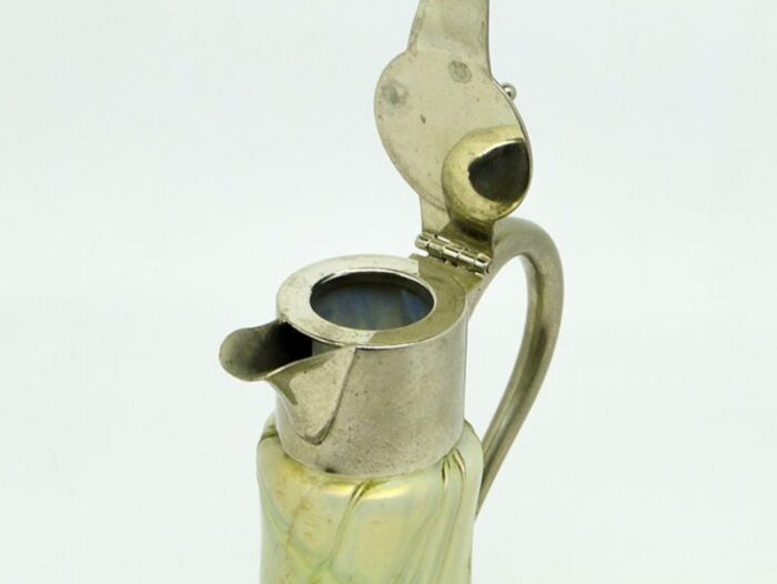 art nouveau carafe from pallme konig czechoslovakia 1890s 5