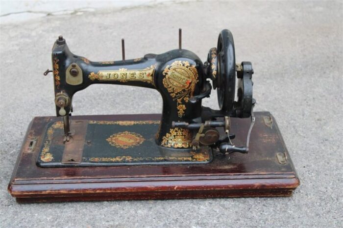 art nouveau portable sewing machine 1890s 1