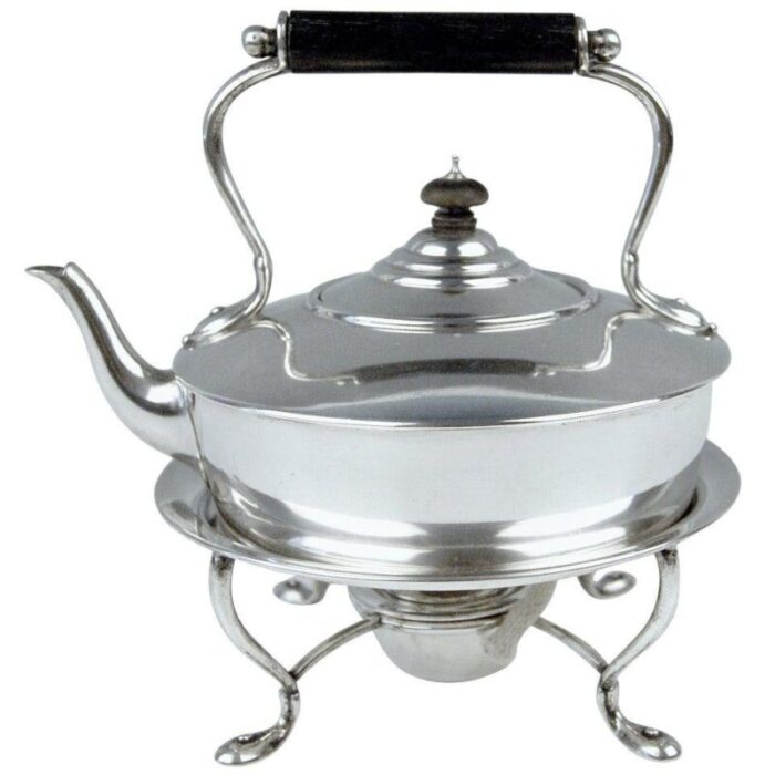 art nouveau sterling silver tea pot from barnard uk london 1895 1