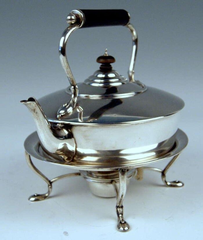 art nouveau sterling silver tea pot from barnard uk london 1895 2 scaled