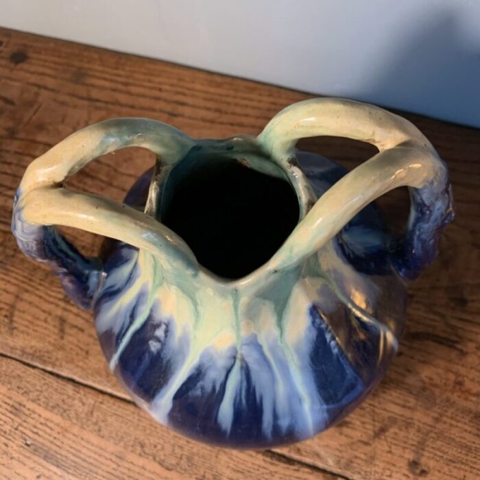 art nouveau vase faiencerie airain thulin 1920s 3