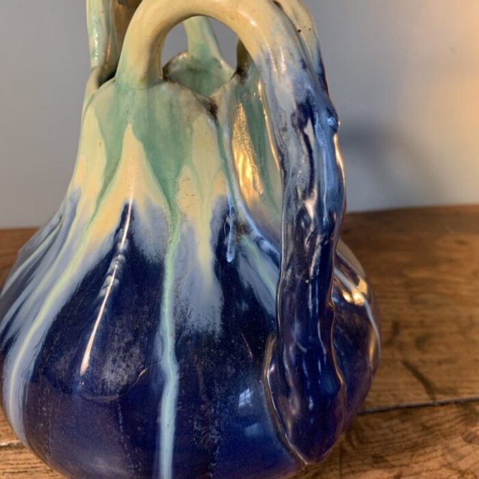 art nouveau vase faiencerie airain thulin 1920s 5