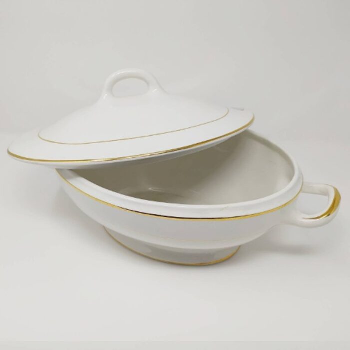 astonishing ceramic tureen soup set from laveno italy 1950s set of 7 2