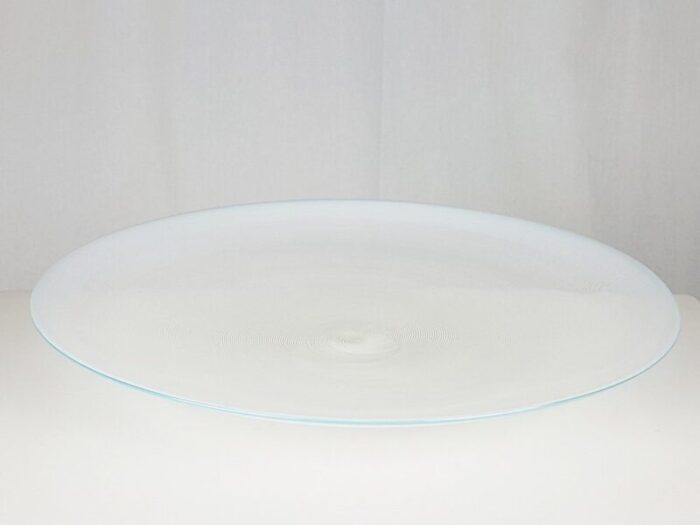 azure white and clear filigrana murano glass centerpiece from barovier toso 1980s 15