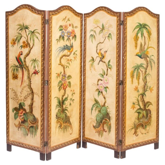 baroque style folding screen 1