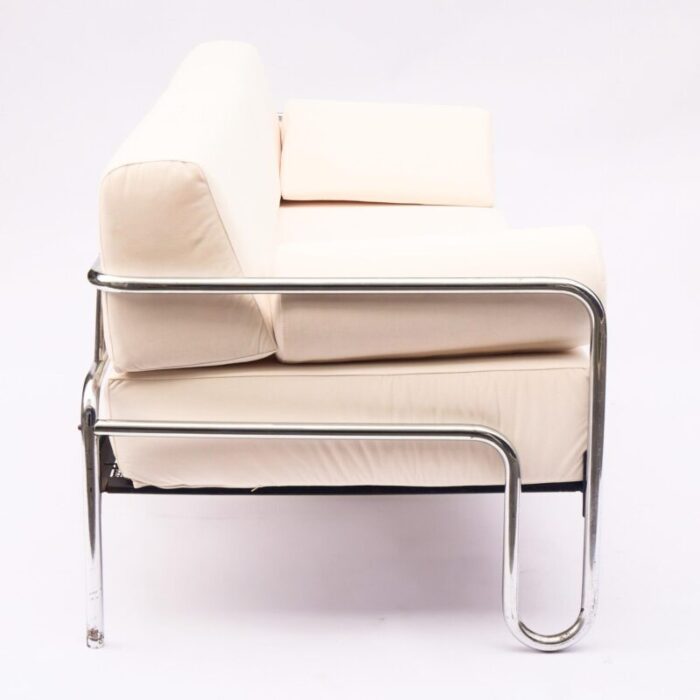 bauhaus tubular steel sofa by robert slezak 1930s 6409