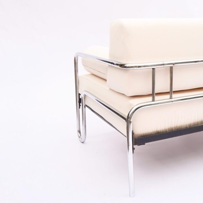 bauhaus tubular steel sofa by robert slezak 1930s 7991