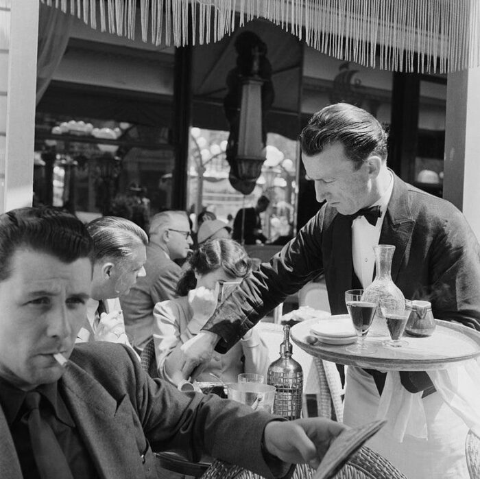 bert hardy cafe culture by bert hardy 1951 limited edition giant silver gelatin print 9446 scaled