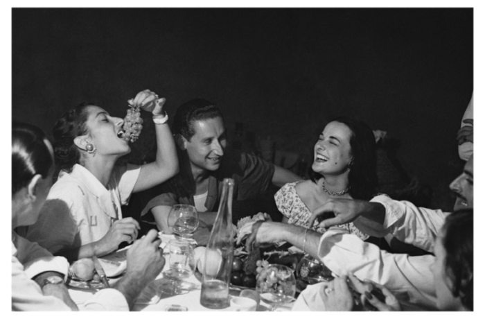 bert hardy italian party silver gelatin fibre print 6905