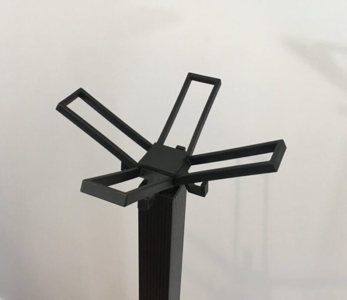 black plastic coat stand by michele de lucchi tadao takaichi for kartell 1989 4