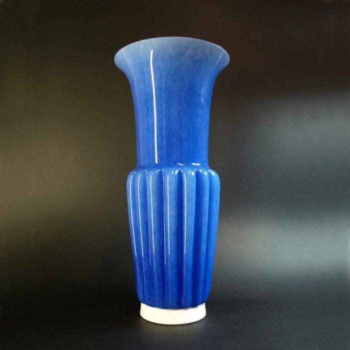 blue vase from barovier toso 1980s 1