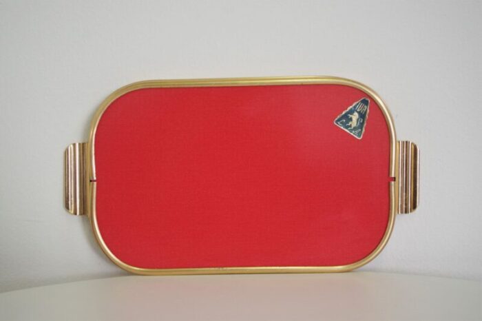 brass tray original print england 1950s 2