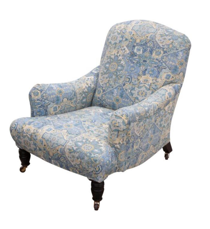 bridgewater style upholstered armchair 8966