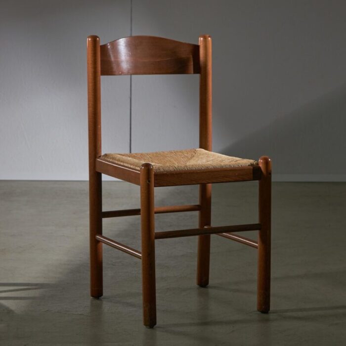 brutalist dining chair 1960s 9199