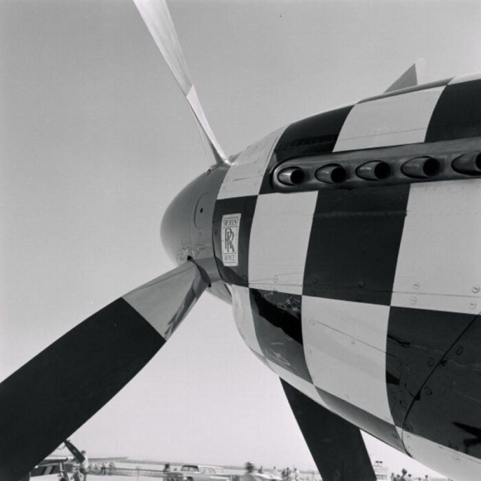 california sports car club air show 1965 silver gelatin fibre print 4076