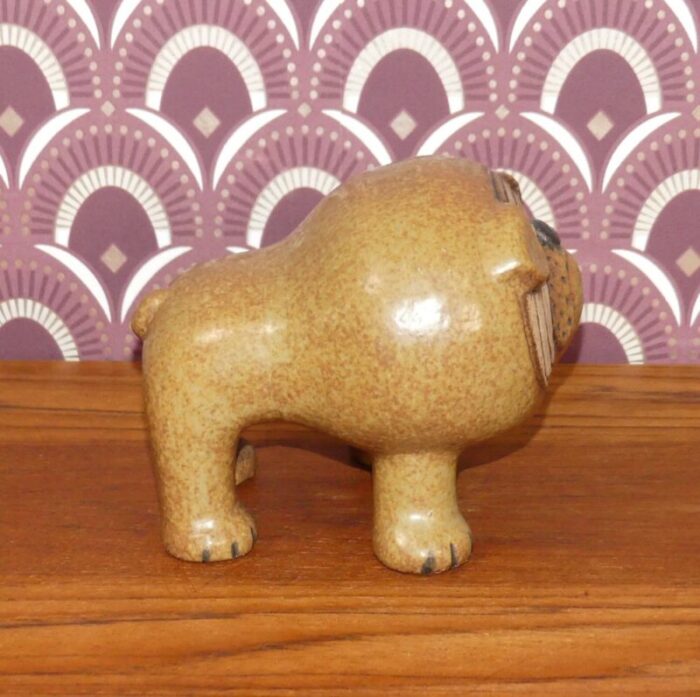 ceramic kennel series bulldog by lisa larson for gustavsberg 1972 4