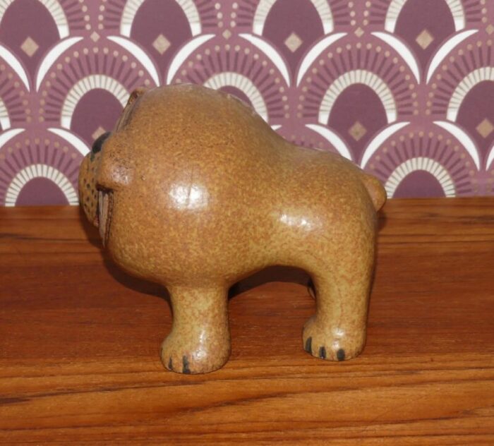 ceramic kennel series bulldog by lisa larson for gustavsberg 1972 6