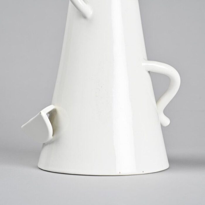 ceramic vase by alessandro mendini for zabro 1980s 5