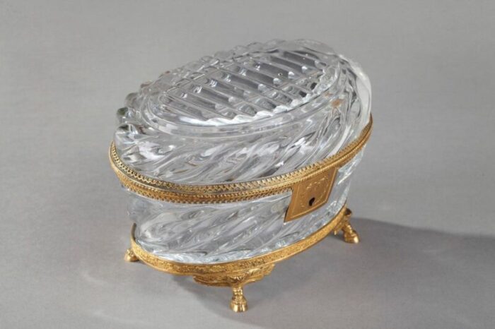 charles x cut crystal and ormolu jewelry box 3