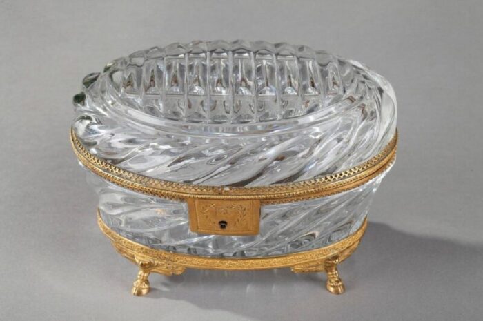 charles x cut crystal and ormolu jewelry box 5