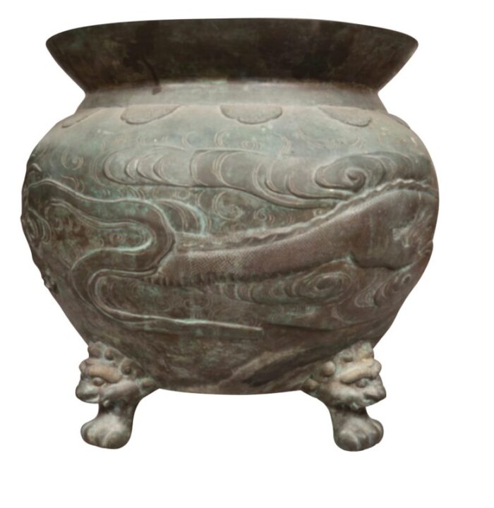 chinese bronze urn 1812