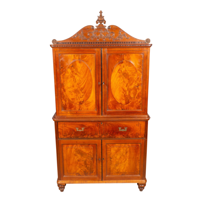 chinese export campaign camphorwood cabinet 0138