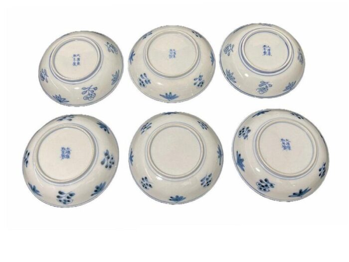 chinese kangxi porcelain dishes 1700s set of 12 6