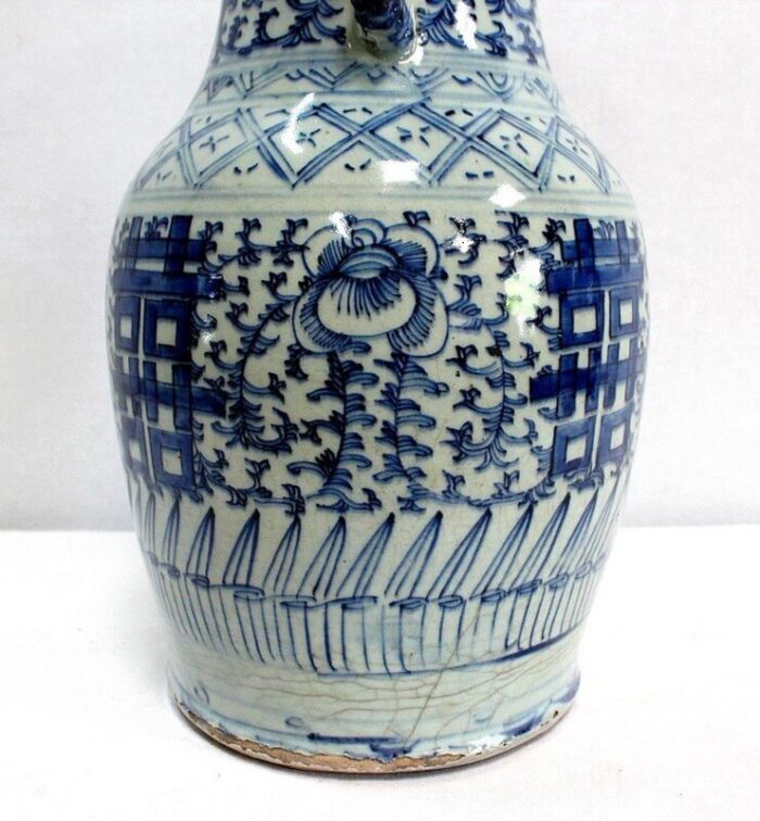 chinese porcelain baluster vase late 19th century 12