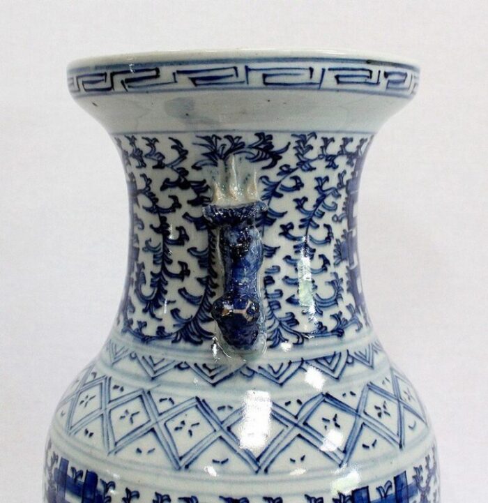 chinese porcelain baluster vase late 19th century 14