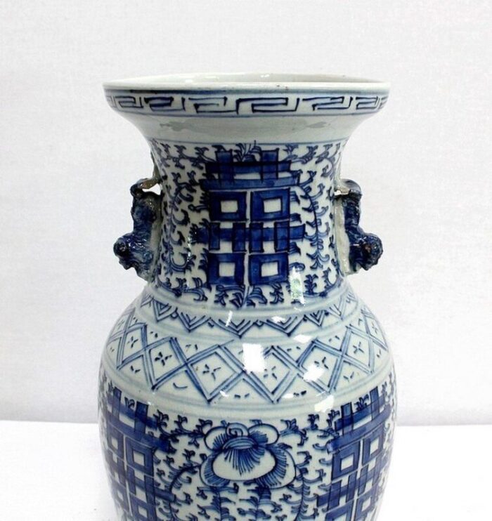 chinese porcelain baluster vase late 19th century 4