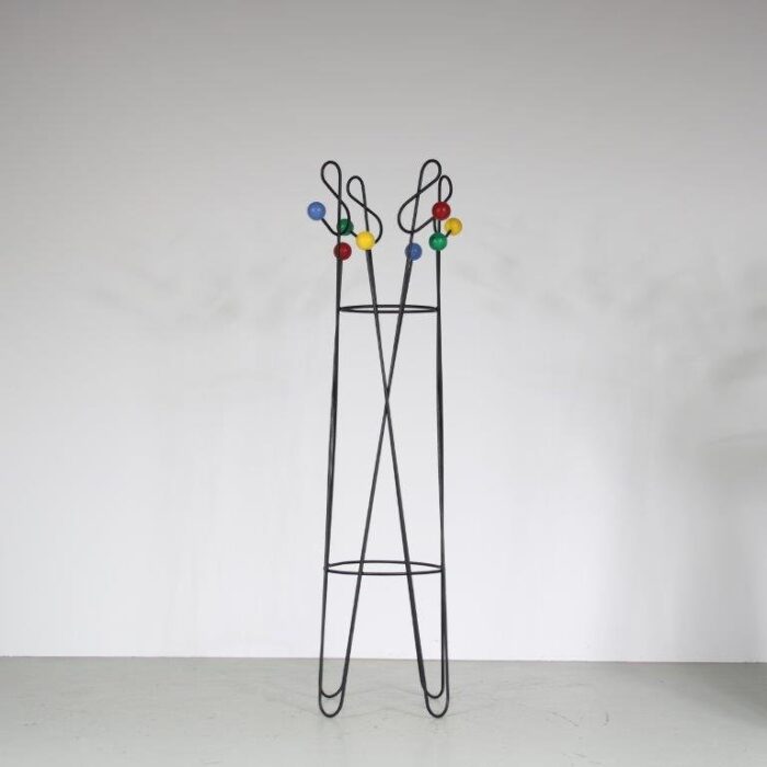 cle de sol coat rack by roger feraud france 1950s 2