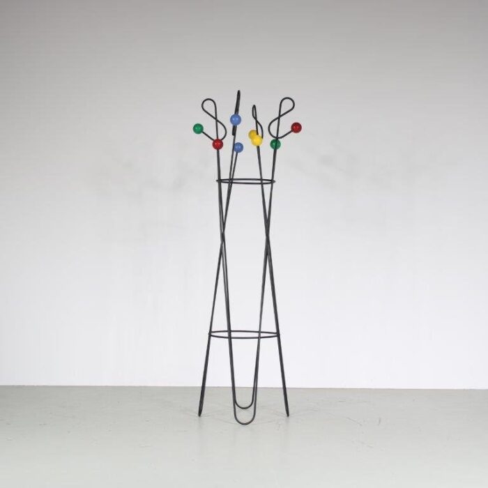 cle de sol coat rack by roger feraud france 1950s 3