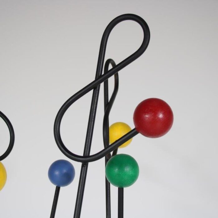 cle de sol coat rack by roger feraud france 1950s 4