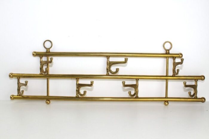 coat rack with moveable hooks 1960s 3