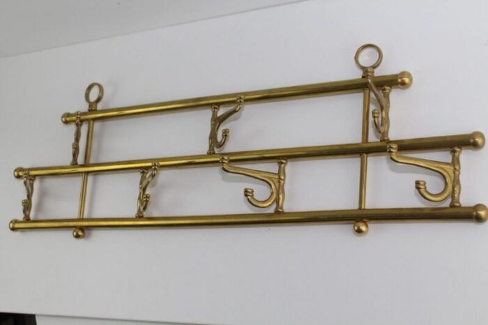 coat rack with moveable hooks 1960s 7