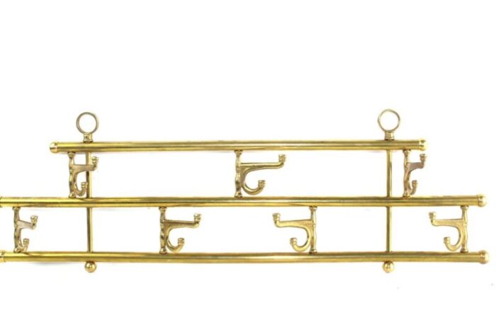 coat rack with moveable hooks 1960s 9