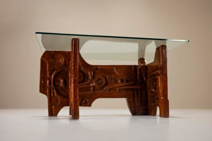 coffee table attributed to nerone e patuzzi gruppo np2 italy 1970s 9161