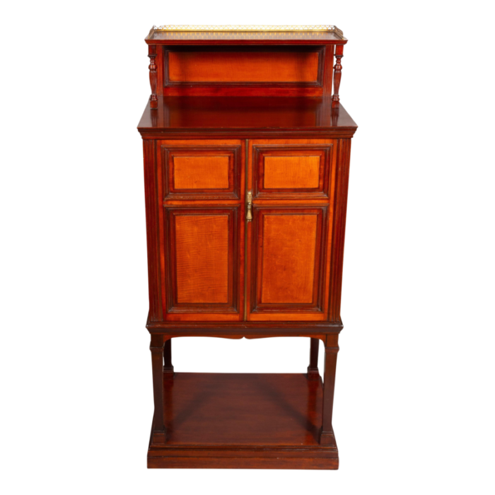 collinson and lock mahogany cabinet 2266