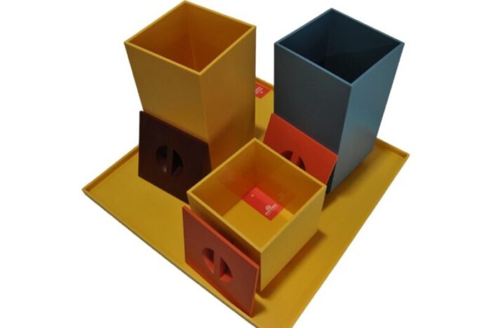 containers and trays by michael graves for alessi 1990s set of 4 11