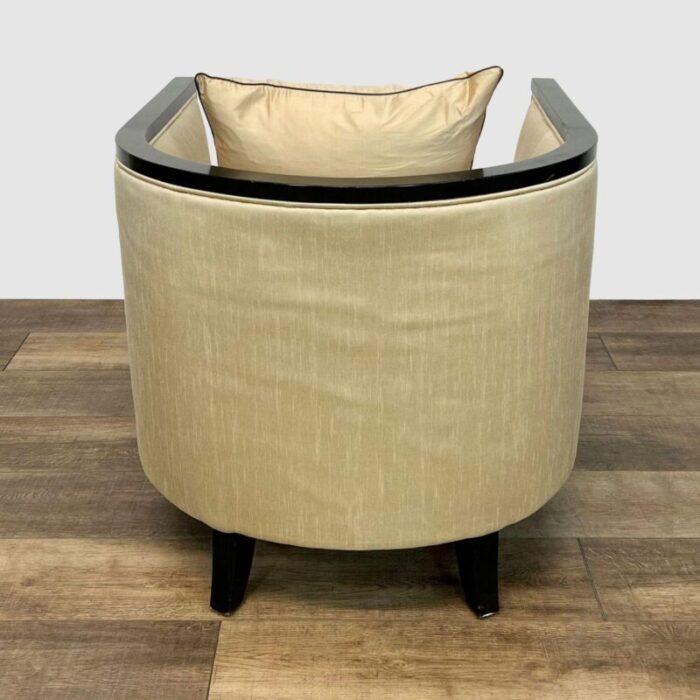 contemporary barrel back accent chair 1912