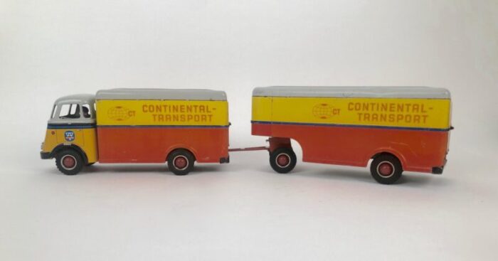 continental transport delivery van 1950s 2