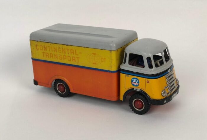 continental transport delivery van 1950s 6