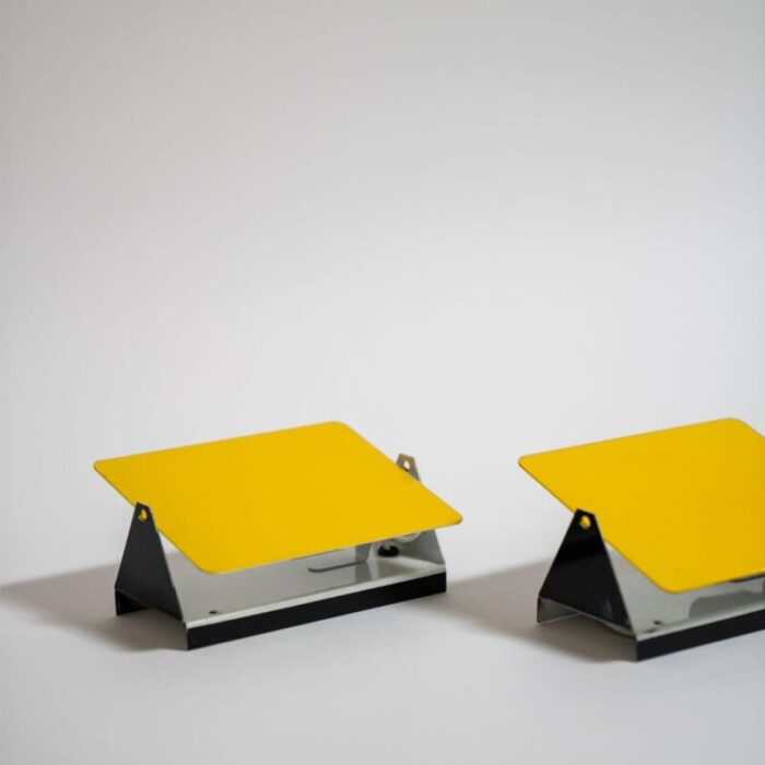 cp1 wall light by charlotte perriand france 1968 yellow 9955