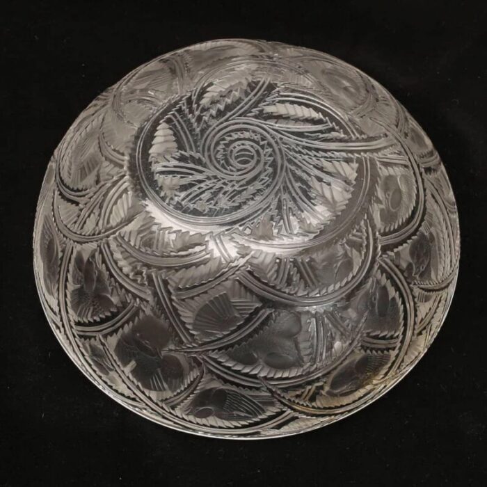 crystal bowl pinsons from lalique 2