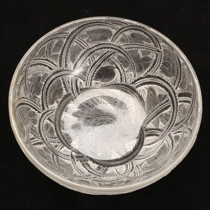 crystal bowl pinsons from lalique 3