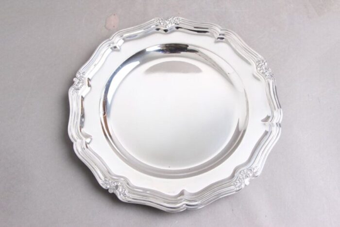 danish plate silver serving dish 1933 1