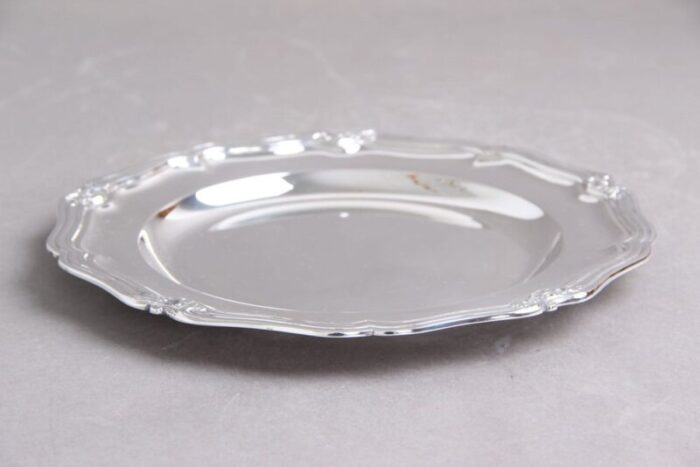 danish plate silver serving dish 1933 2