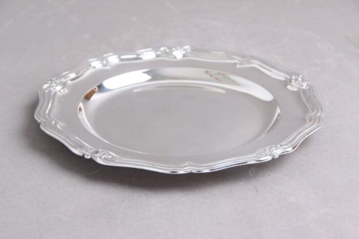 danish plate silver serving dish 1933 3