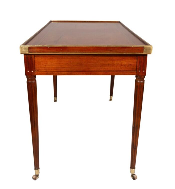 directoire mahogany and brass mounted tric trac table 8299